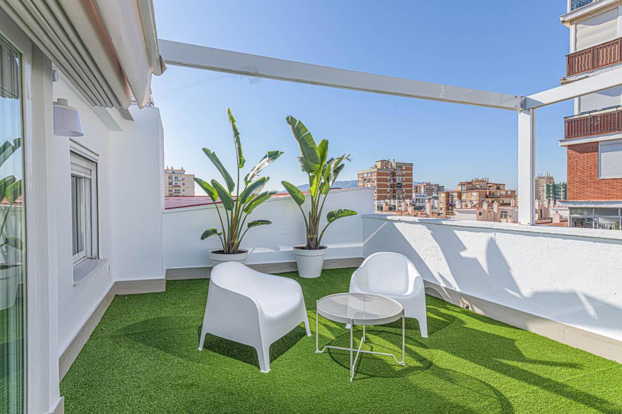 Wintowinrentals Exclusivo Atico Cerca De La Playa. Малага Екстер'єр фото