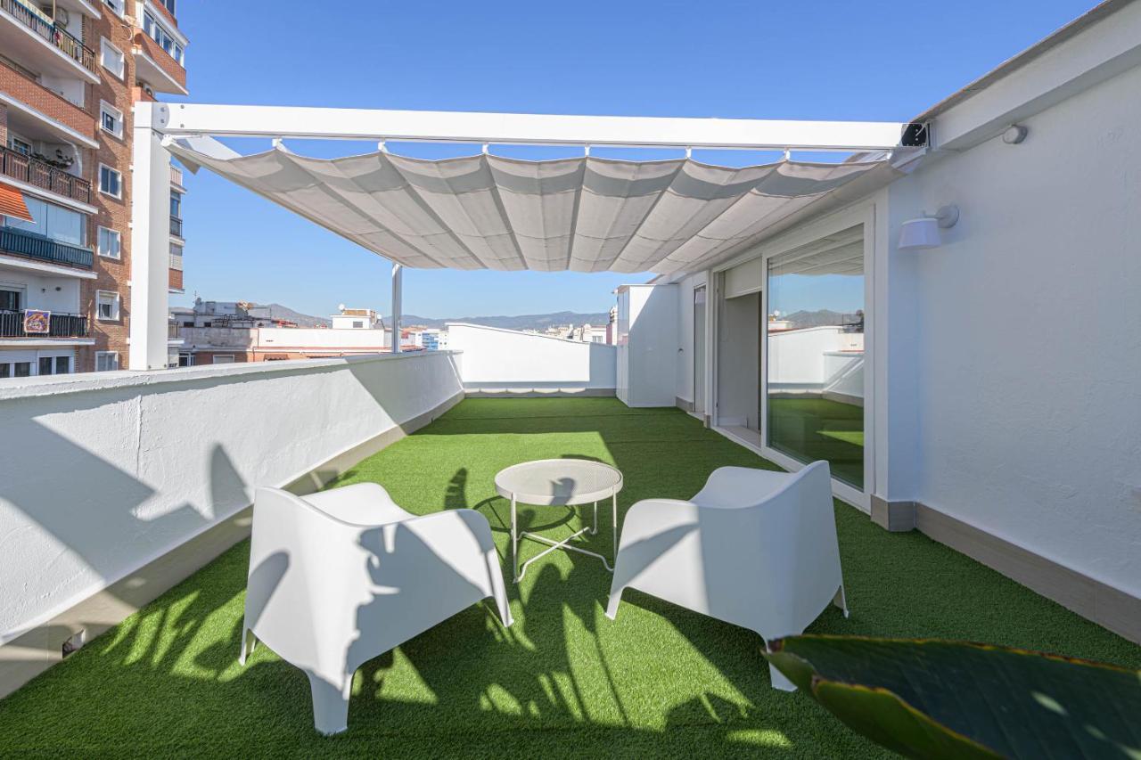 Wintowinrentals Exclusivo Atico Cerca De La Playa. Малага Екстер'єр фото